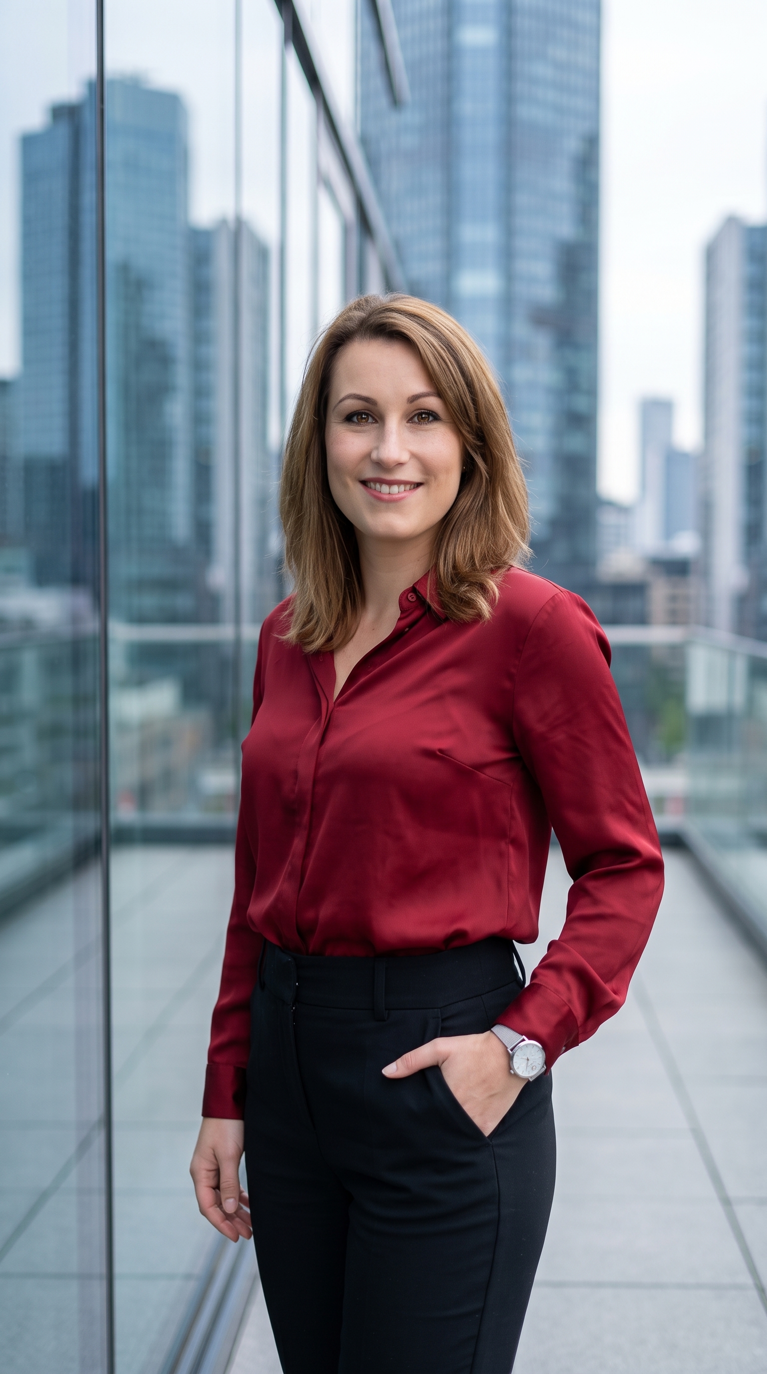 Angéline Marcouiller dans son cabinet de kinésiologie à Colombes